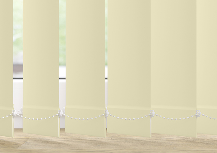 Trinity (Blackout), Oatmeal - Vertical Blind Slats - Image 3
